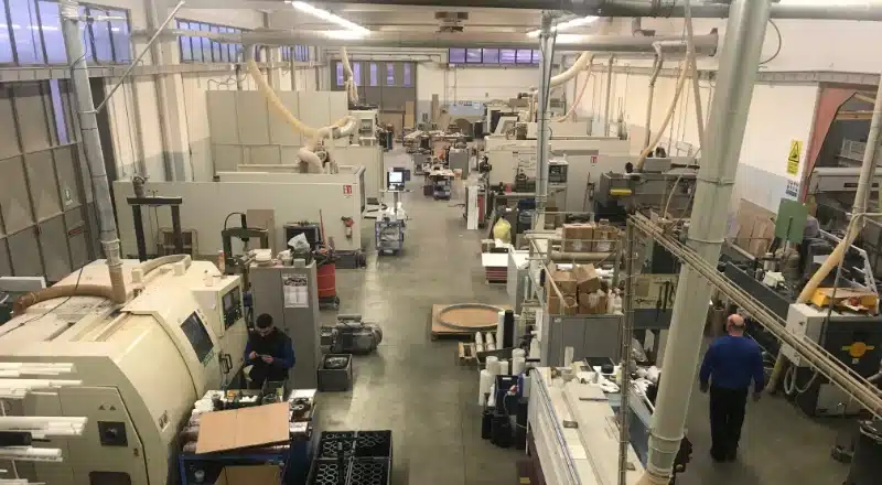 L'area produttiva di Nuova Saltini