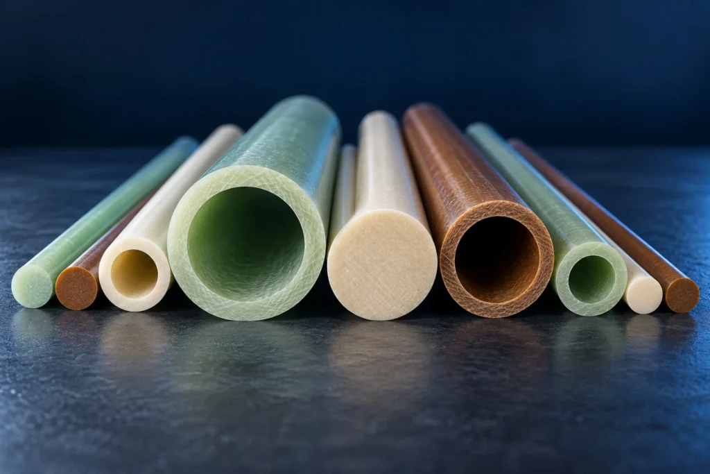 Tubi e tondi in materiali compositi isolanti